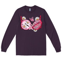 Plum Hour Breast Cancer Bra Long Sleeve Tee - Artiststas