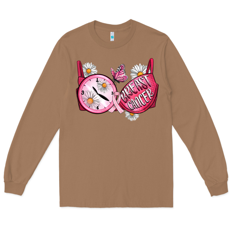 Hour Breast Cancer Bra Long Sleeve Tee by Artiststas | Teevron
