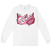 White Hour Breast Cancer Bra Long Sleeve Tee - Artiststas