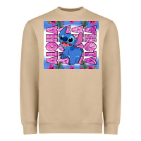 Mushroom aloha stitch Heavyweight Sweatshirt - Zillion Design Studio