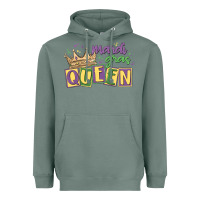 Sage mardi gras queen Heavyweight Hoodie - MaliasSmallBusiness