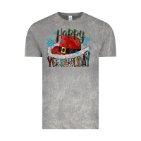 Cloud Rock happy yeehawliday Vintage Tee - CowhideDigitalArt