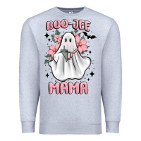 Heather Grey boo jee mama Premium Sweatshirt - MaliasSmallBusiness