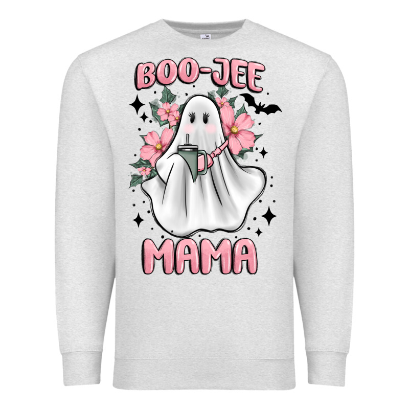 Boo Jee Mama Premium Sweatshirt by MaliasSmallBusiness | Teevron