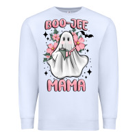 White boo jee mama Premium Sweatshirt - MaliasSmallBusiness