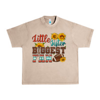 French Oak little sister biggest fan american football Urban Heavy Tee - HRA Design Shop