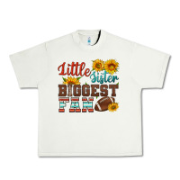 Pistachio little sister biggest fan american football Urban Heavy Tee - HRA Design Shop