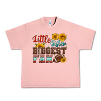 Salmon little sister biggest fan american football Urban Heavy Tee - HRA Design Shop