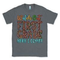 Charcoal Heather watch out first grade here i come! Classic Tee - JahusDesignShop
