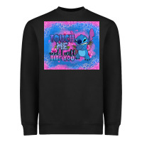 Black touch me and i will bite you stitch Heavyweight Sweatshirt - Zillion Design Studio