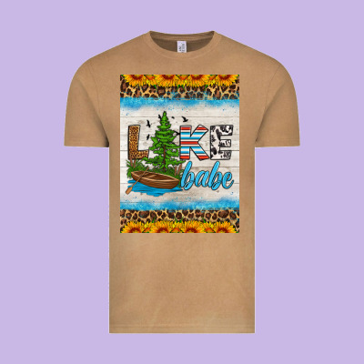 Lake Babe Air Freshener Vintage Tee Designed By Hra Design Shop