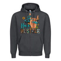 Smoke hair hustler Zipper Hoodie - Jasminsmagicworld