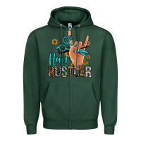 Sports Green hair hustler Zipper Hoodie - Jasminsmagicworld