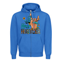 True Royal hair hustler Zipper Hoodie - Jasminsmagicworld