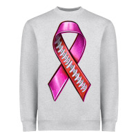 Breast Cancer Ribbon American Football Heavyweight Sweatshirt | Teevron