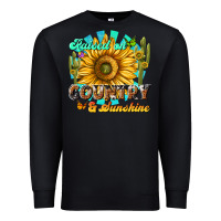 Black raised on country  sunshine Premium Sweatshirt - NancyCooperArtShop