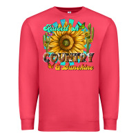 Cardinal raised on country  sunshine Premium Sweatshirt - NancyCooperArtShop