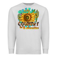 Dove Grey raised on country  sunshine Premium Sweatshirt - NancyCooperArtShop
