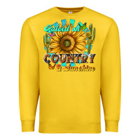Lemon raised on country  sunshine Premium Sweatshirt - NancyCooperArtShop