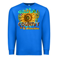 True Royal raised on country  sunshine Premium Sweatshirt - NancyCooperArtShop