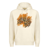 Sandshell leopard glitter patch Premium Hoodie - AdoDesignShop