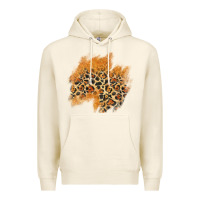 Tofu leopard glitter patch Premium Hoodie - AdoDesignShop