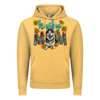 Vintage Mustard western alaskan husky mom Vintage Hoodie - texasbilliewilder
