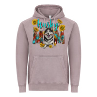 Vintage Zinc western alaskan husky mom Vintage Hoodie - texasbilliewilder