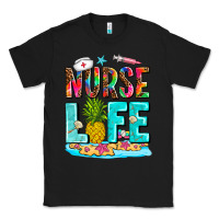 Black nurse life summer Classic Tee - AdoDesignShop