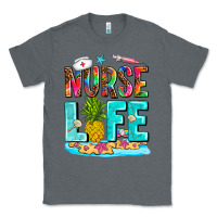 Charcoal Heather nurse life summer Classic Tee - AdoDesignShop