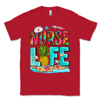 Red nurse life summer Classic Tee - AdoDesignShop