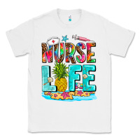 White nurse life summer Classic Tee - AdoDesignShop