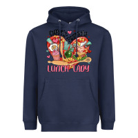 Navy cupids favorite lunch lady Heavyweight Hoodie - MaliasSmallBusiness