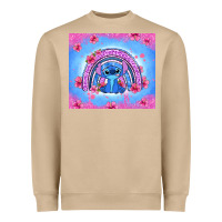 Mushroom stitch rainbow Heavyweight Sweatshirt - Zillion Design Studio