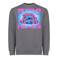 Storm stitch rainbow Heavyweight Sweatshirt - Zillion Design Studio