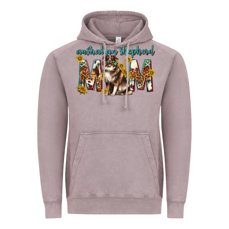 Western Australian Shepherd Mom Vintage Hoodie by texasbilliewilder | Teevron