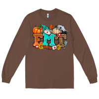 Chestnut emt with fall Long Sleeve Tee - AdoDesignShop