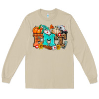 Mushroom emt with fall Long Sleeve Tee - AdoDesignShop