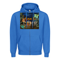 True Royal born to camp Zipper Hoodie - NancyCooperArtShop