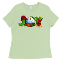 Matcha joy for christmas with snowman Ladies Tee - AdoDesignShop