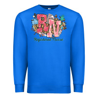 True Royal rn registered nurse western Premium Sweatshirt - NancyCooperArtShop