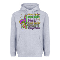 Heather Grey mardi gras parades beads french quarter beignets k Heavyweight Hoodie - MaliasSmallBusiness