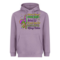 Lavender mardi gras parades beads french quarter beignets k Heavyweight Hoodie - MaliasSmallBusiness