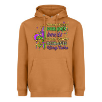 Meerkat mardi gras parades beads french quarter beignets k Heavyweight Hoodie - MaliasSmallBusiness