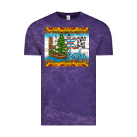 Cloud Purple lake babe tumbler Vintage Tee - HRA Design Shop