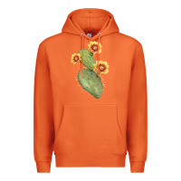 Carrot Opuntia Phaeacantha Cactus Premium Hoodie - LillyAllenDesigns