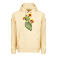 Pina Colada Opuntia Phaeacantha Cactus Premium Hoodie - LillyAllenDesigns
