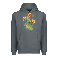 Rock Opuntia Phaeacantha Cactus Premium Hoodie - LillyAllenDesigns