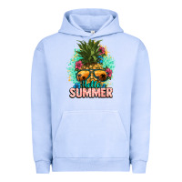 Pigment Grape Ice Hello summer pineapple Urban Hoodie - NancyCooperArtShop