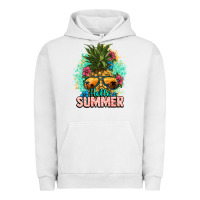 Pigment Lunar Rock Hello summer pineapple Urban Hoodie - NancyCooperArtShop